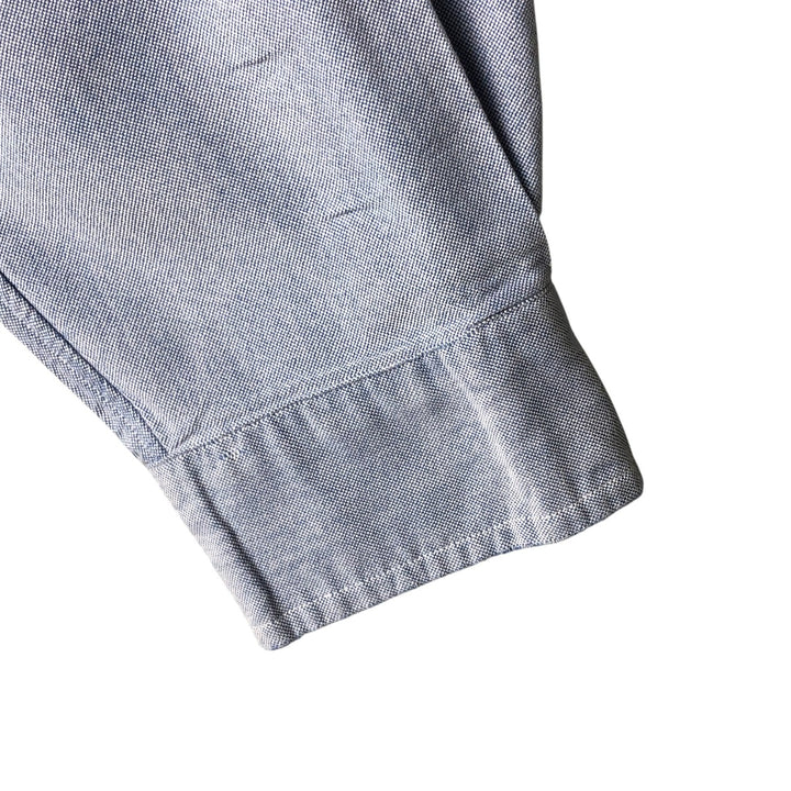 Ralph Lauren YARMOUTH long sleeve button down shirt, men's XL size cotton blue type Vintage Second Hand