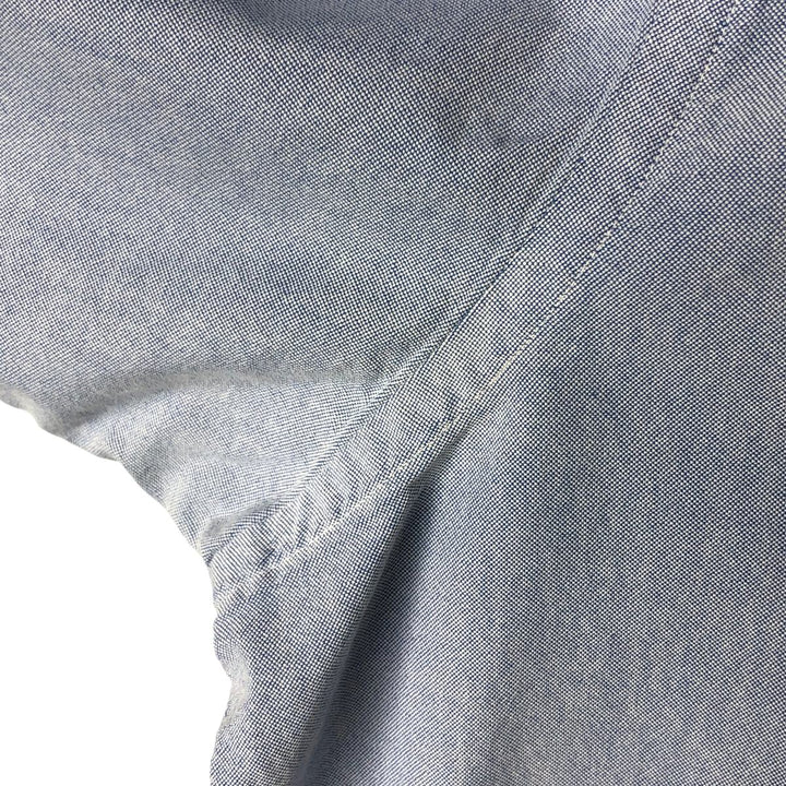 Ralph Lauren YARMOUTH long sleeve button down shirt, men's XL size cotton blue type Vintage Second Hand