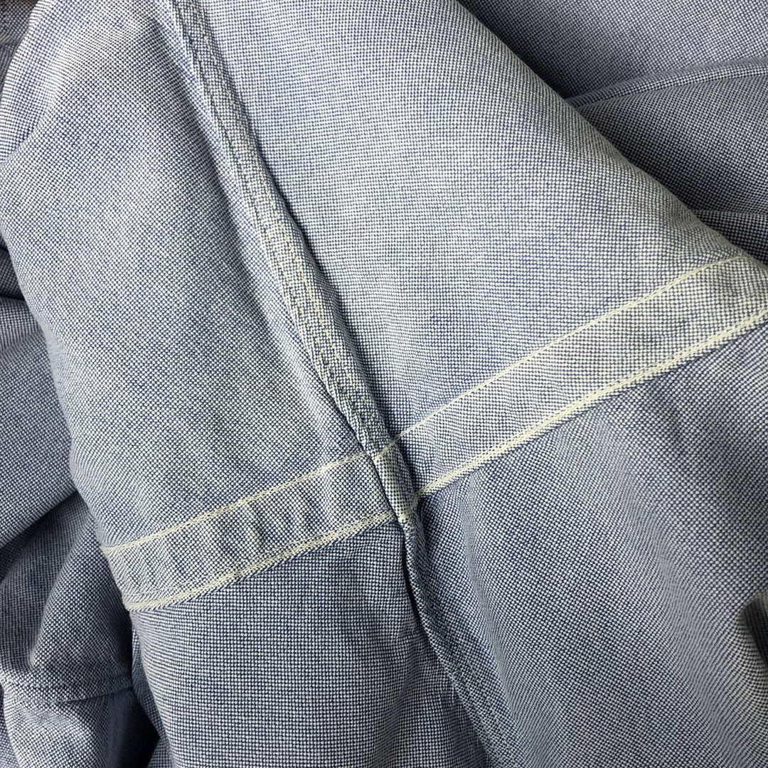 Ralph Lauren YARMOUTH long sleeve button down shirt, men's XL size cotton blue type Vintage Second Hand