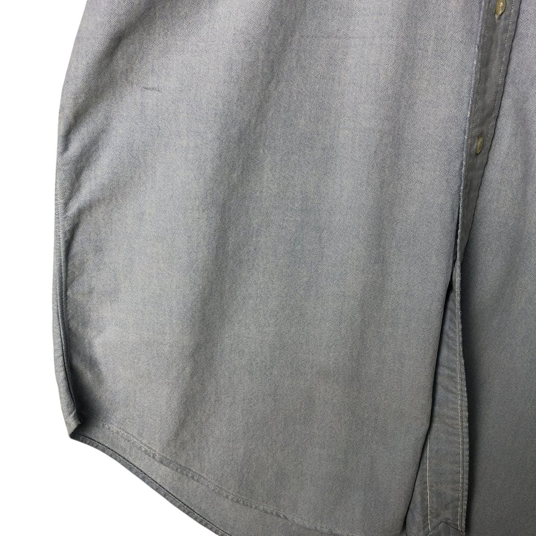 Ralph Lauren YARMOUTH long sleeve button down shirt, men's size M cotton blue type Vintage Second Hand