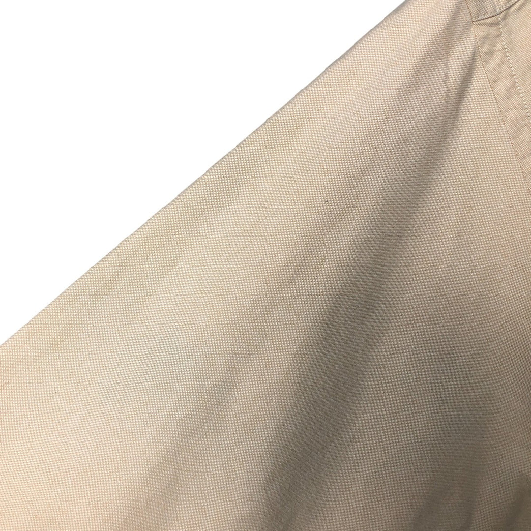 Ralph Lauren POLO by Ralph Lauren Long Sleeve Button Down Shirt Made in Canada Men's XL cotton ivory Vintage Second Hand