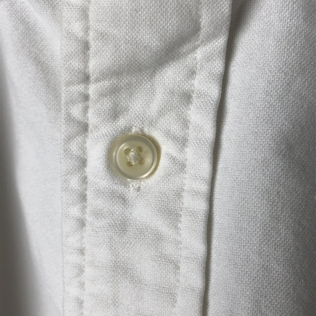 Ralph Lauren Classic Fit Long Sleeve Button Down Shirt Men's XL cotton white type Vintage Second Hand