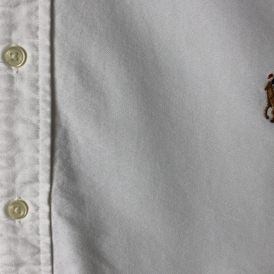 Ralph Lauren Classic Fit Long Sleeve Button Down Shirt Men's XL cotton white type Vintage Second Hand