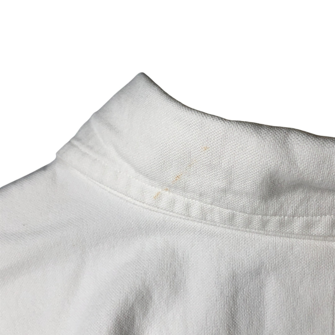 Ralph Lauren Classic Fit Long Sleeve Button Down Shirt Men's XL cotton white type Vintage Second Hand