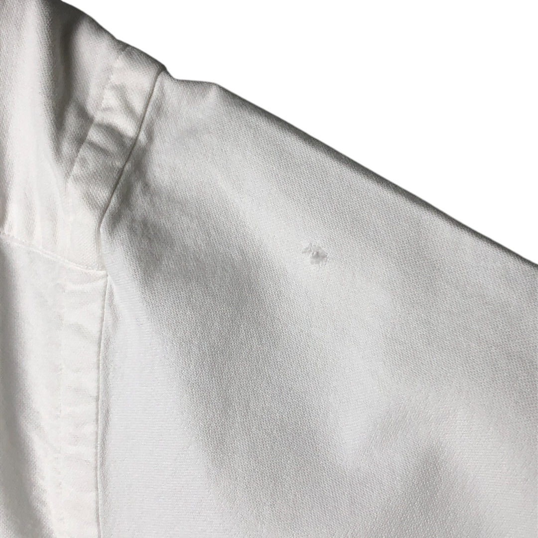 Ralph Lauren Classic Fit Long Sleeve Button Down Shirt Men's XL cotton white type Vintage Second Hand