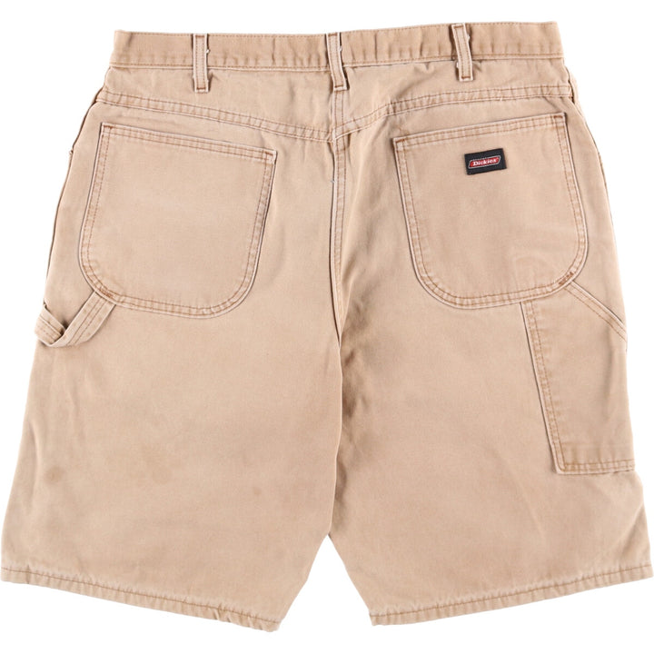 Dickies Relaxed Fit Duck Painter Shorts, Men's Size W37 cotton Beige type Vintage Second Hand