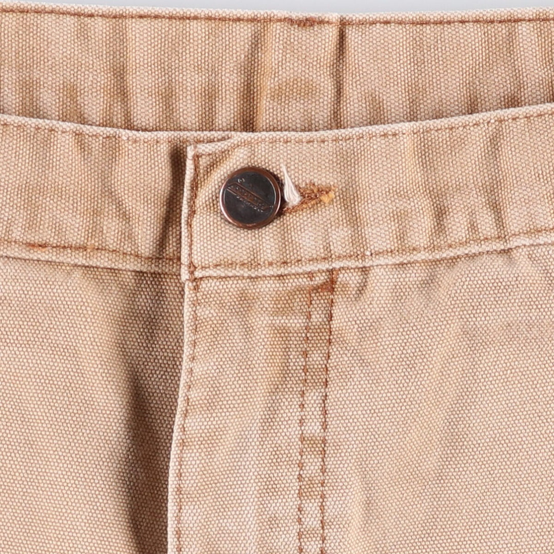 Dickies Relaxed Fit Duck Painter Shorts, Men's Size W37 cotton Beige type Vintage Second Hand