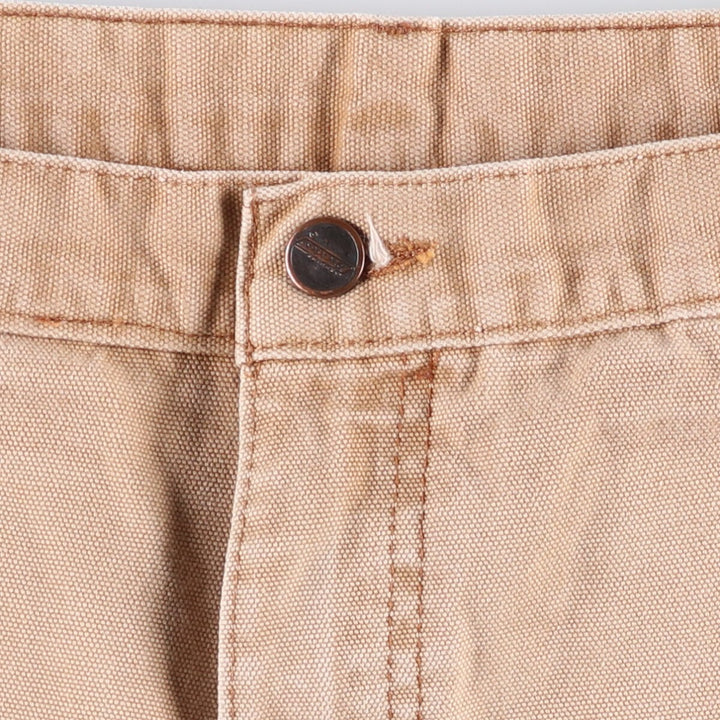 Dickies Relaxed Fit Duck Painter Shorts, Men's Size W37 cotton Beige type Vintage Second Hand
