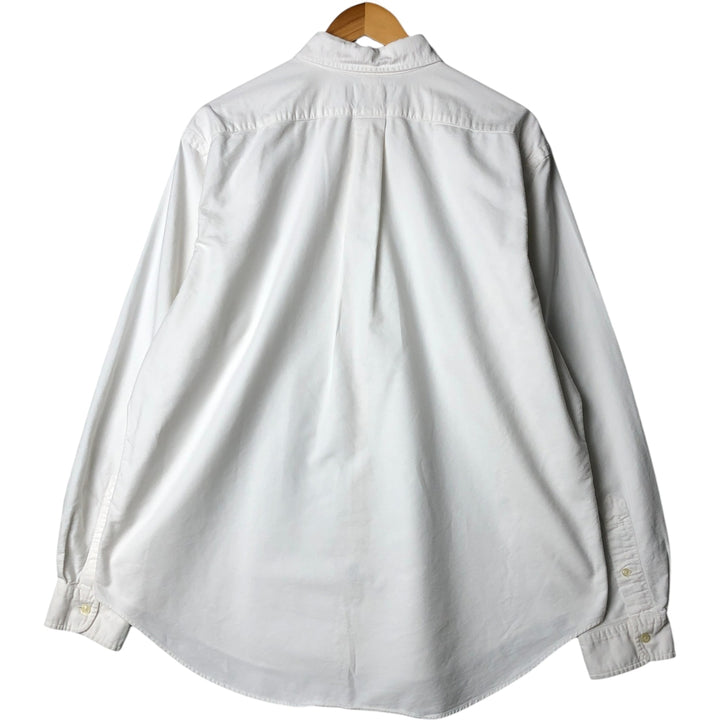 Ralph Lauren Classic Fit Long Sleeve Button Down Shirt Men's XL cotton white type Vintage Second Hand