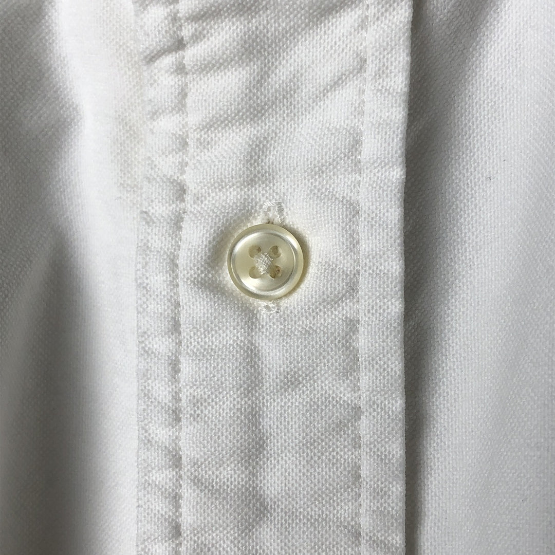 Ralph Lauren Classic Fit Long Sleeve Button Down Shirt Men's XL cotton white type Vintage Second Hand