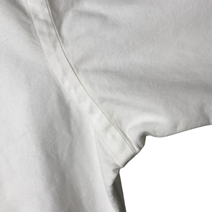 Ralph Lauren YARMOUTH long sleeve button down shirt, men's size M cotton white type Vintage Second Hand