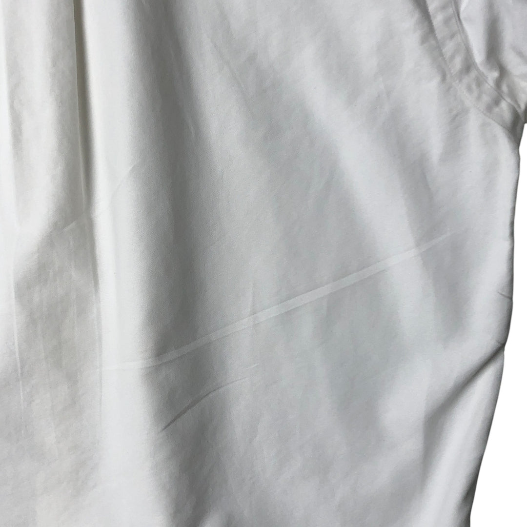 Ralph Lauren YARMOUTH long sleeve button down shirt, men's size M cotton white type Vintage Second Hand