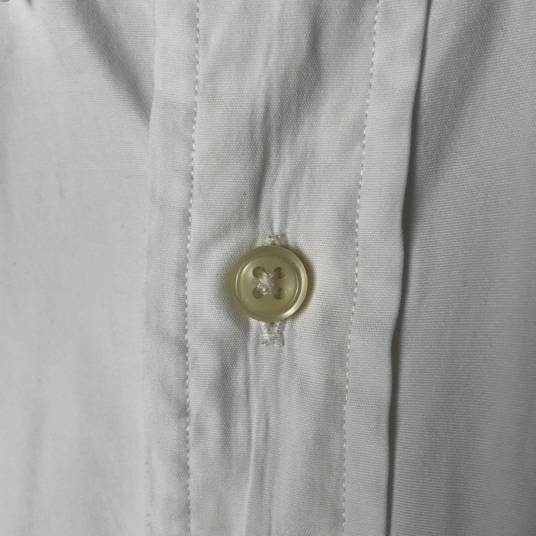 Ralph Lauren BLAKE long sleeve button down shirt, men's size L cotton white type Vintage Second Hand