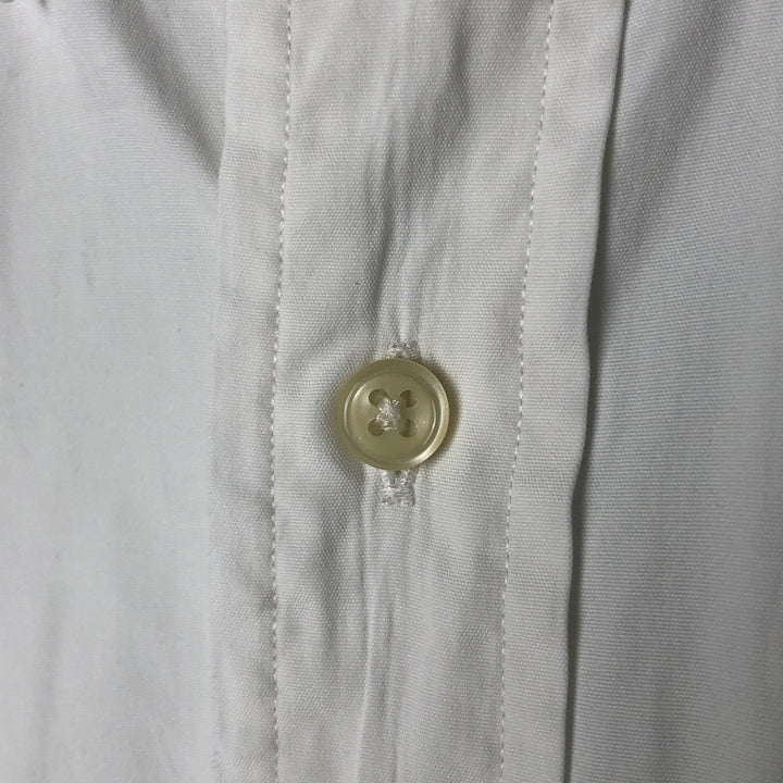 Ralph Lauren BLAKE long sleeve button down shirt, men's size L cotton white type Vintage Second Hand