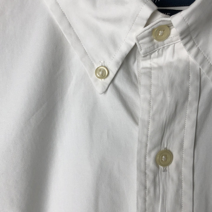Ralph Lauren BLAKE long sleeve button down shirt, men's size L cotton white type Vintage Second Hand