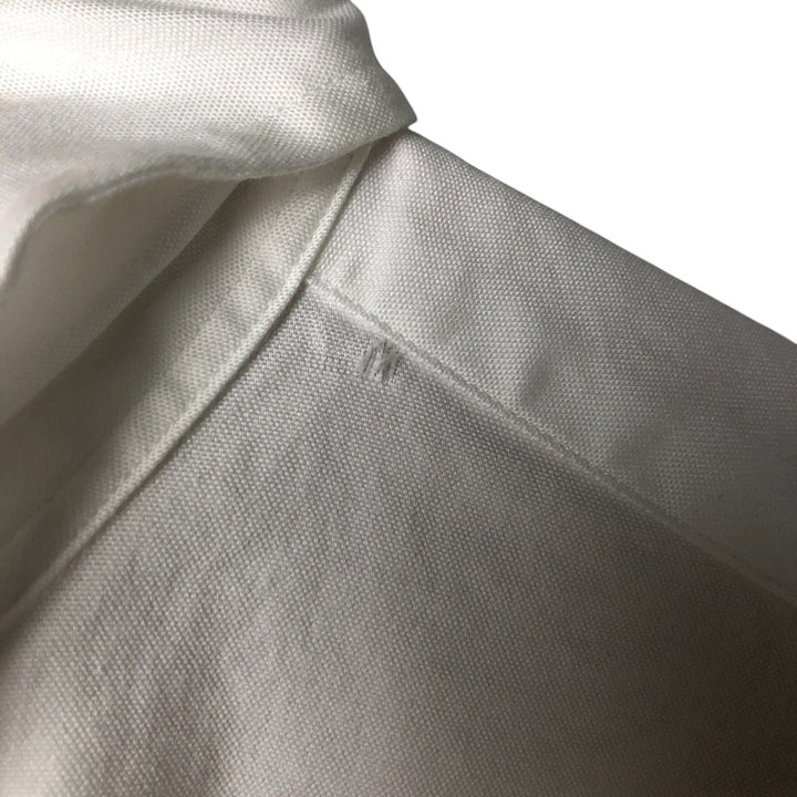 Ralph Lauren YARMOUTH long sleeve button down shirt, men's XL size cotton white type Vintage Second Hand