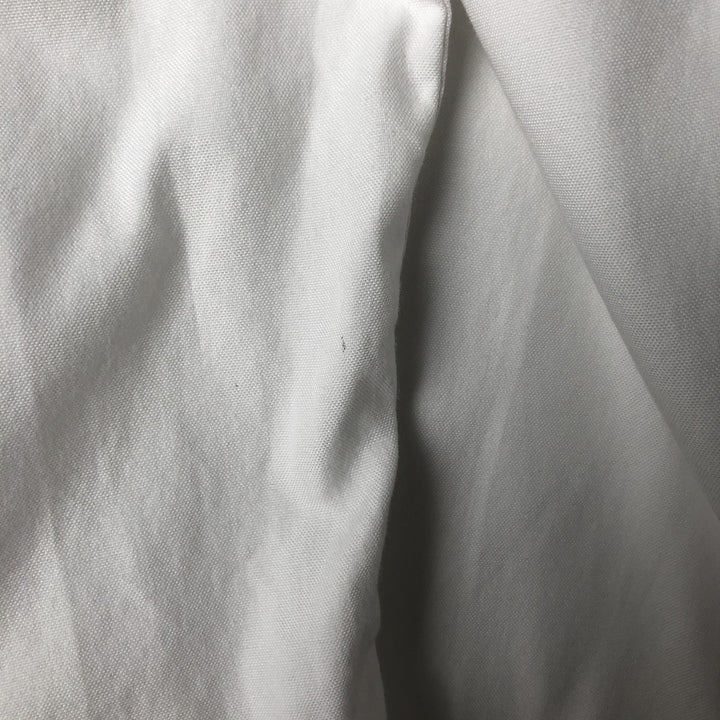 Ralph Lauren YARMOUTH long sleeve button down shirt, men's size L cotton white type Vintage Second Hand