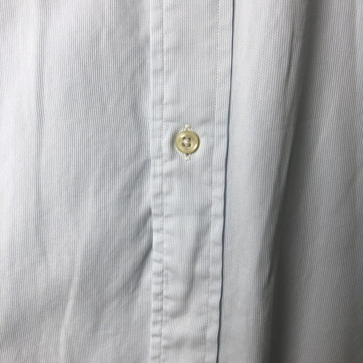 Ralph Lauren POLO by Ralph Lauren ANDREW long sleeve cotton shirt, men's size L cotton Blue type light blue Vintage Second Hand