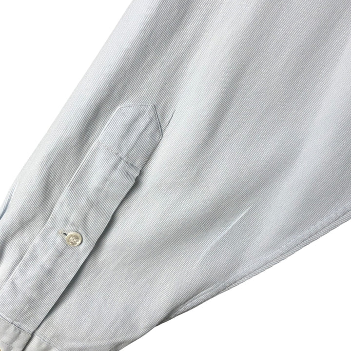 Ralph Lauren POLO by Ralph Lauren ANDREW long sleeve cotton shirt, men's size L cotton Blue type light blue Vintage Second Hand
