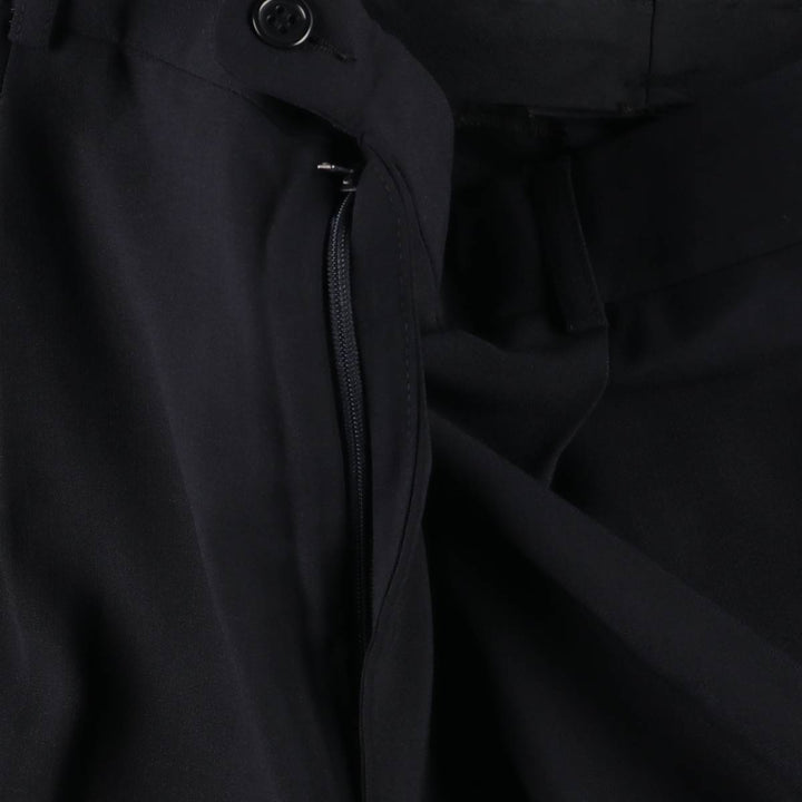 CIRO CITTERIO One-Tuck Slacks, Men's Size W32 unclear navy blue type Vintage Second Hand