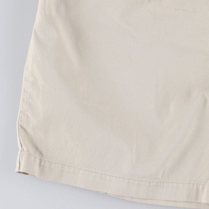 Ralph Lauren POLO by Ralph Lauren TYLER SHORT Two-pleat chino shorts, short pants, men's size W36 cotton Beige type Vintage Second Hand