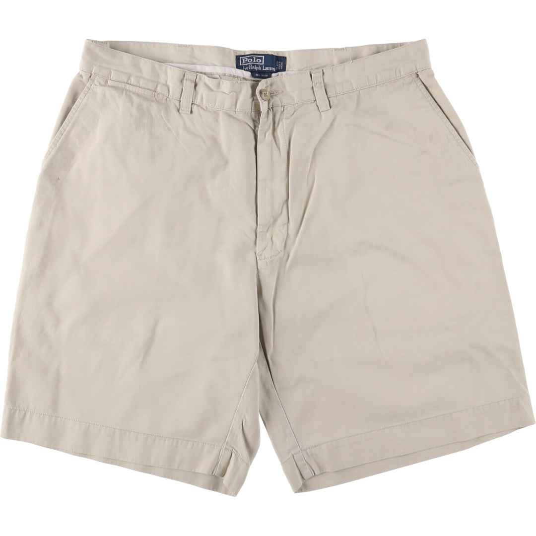 Ralph Lauren POLO by Ralph Lauren Chino Shorts Shorts Men's W36 cotton Beige type Vintage Second Hand