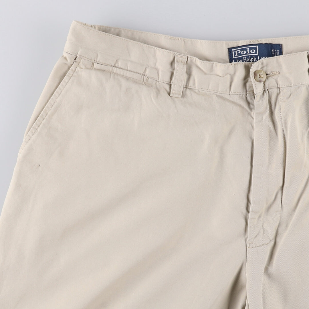 Ralph Lauren POLO by Ralph Lauren Chino Shorts Shorts Men's W36 cotton Beige type Vintage Second Hand