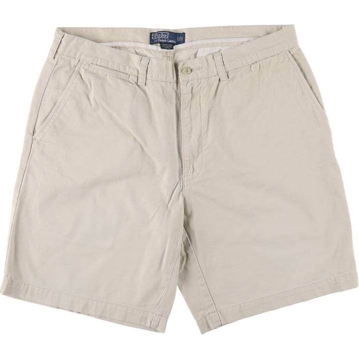 Ralph Lauren POLO by Ralph Lauren PROSPECT SHORT chino shorts, men's size W37 cotton Beige type Vintage Second Hand