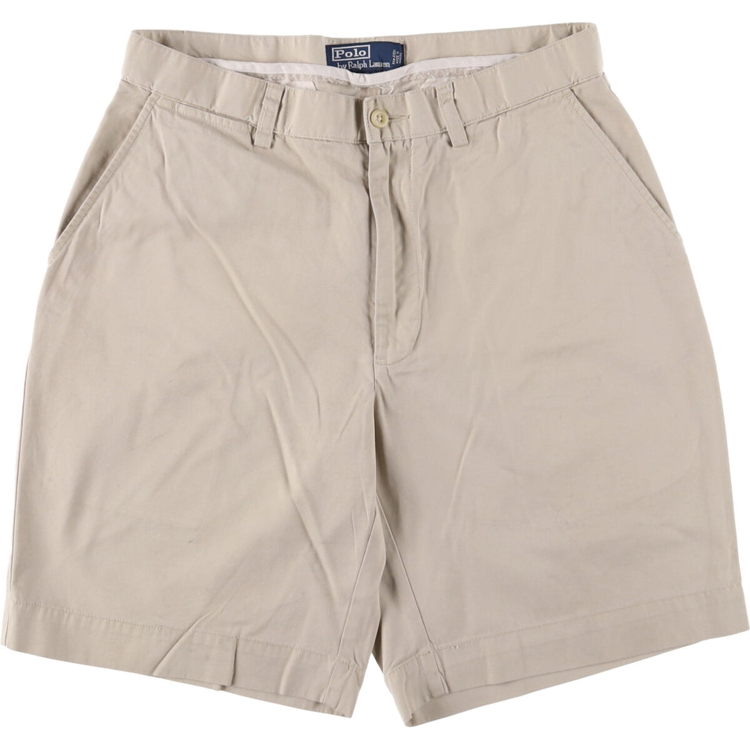 Ralph Lauren POLO by Ralph Lauren PROSPECT SHORT Chino shorts Short pants Men's W32 equivalent cotton Beige type Vintage Second Hand