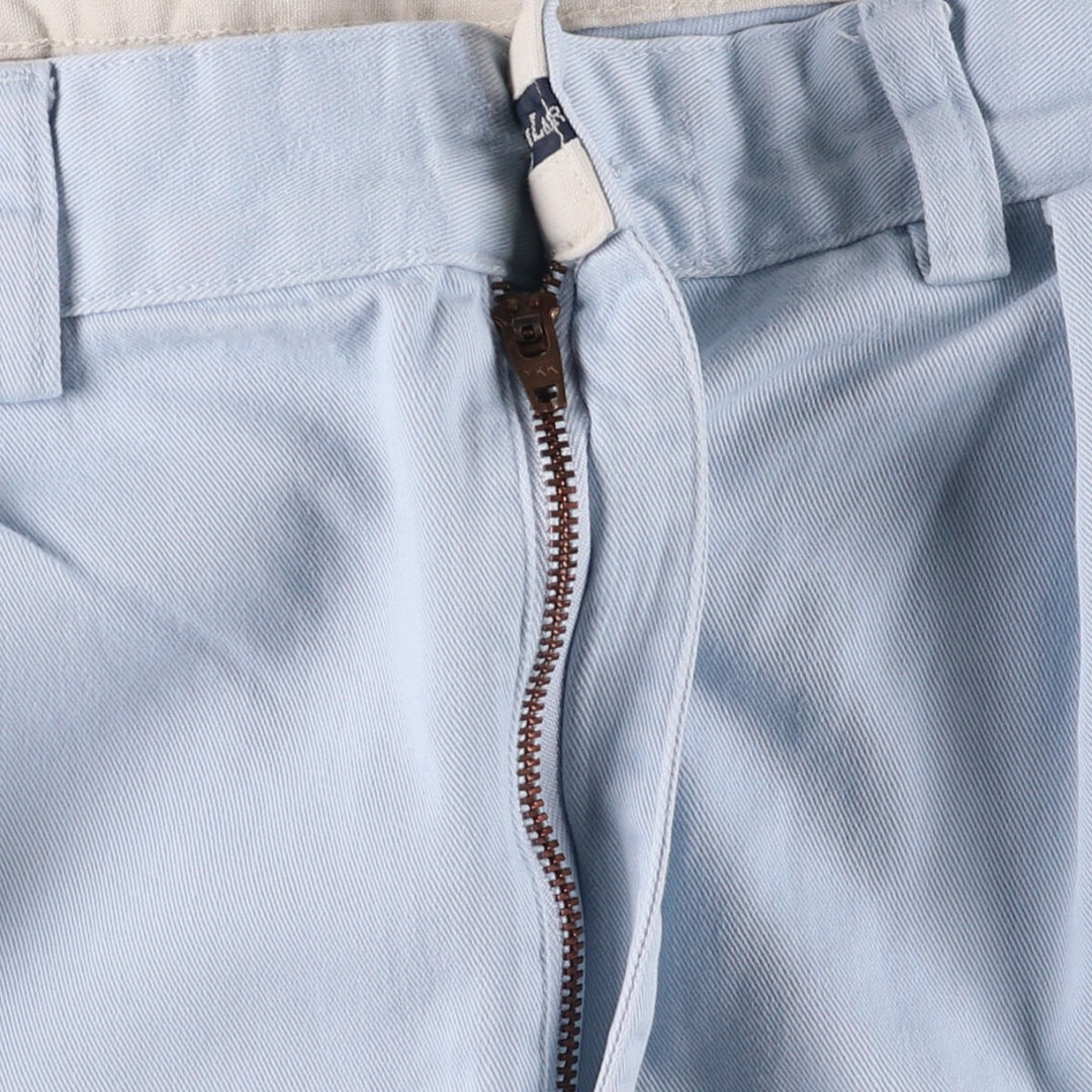 Ralph Lauren POLO RALPH LAUREN Two-pleat Chino Shorts Shorts Men's W34 equivalent cotton Blue type light blue Vintage Second Hand