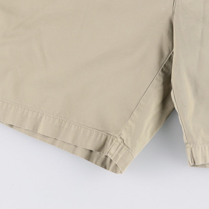 Ralph Lauren POLO by Ralph Lauren TYLER SHORT Two-pleat chino shorts, short pants, men's w35 equivalent cotton Beige type Vintage Second Hand