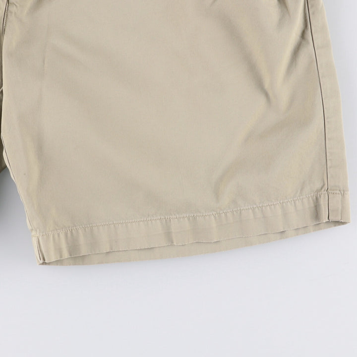 Ralph Lauren POLO by Ralph Lauren TYLER SHORT Two-pleat chino shorts, short pants, men's w35 equivalent cotton Beige type Vintage Second Hand