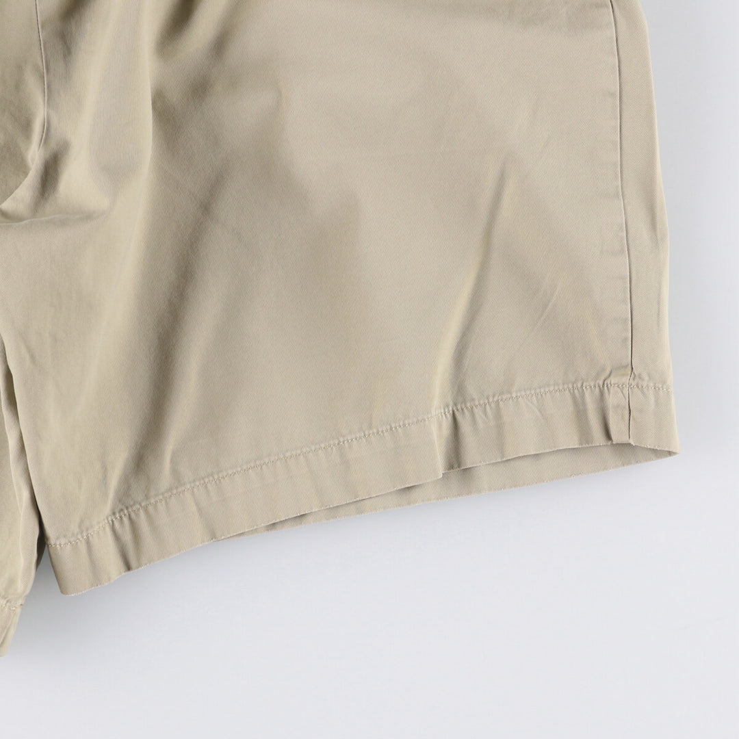 Ralph Lauren POLO by Ralph Lauren TYLER SHORT Two-pleat chino shorts, short pants, men's w35 equivalent cotton Beige type Vintage Second Hand