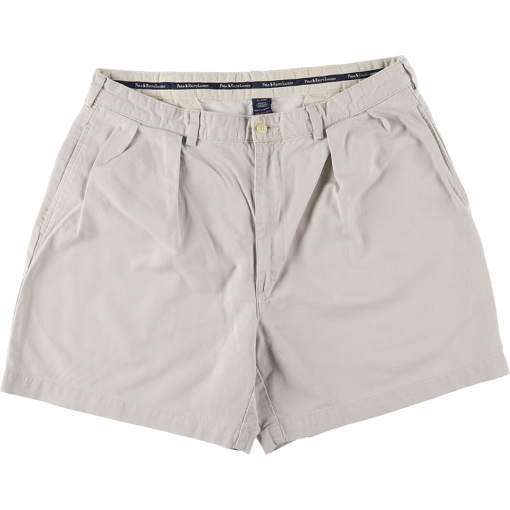 Ralph Lauren POLO RALPH LAUREN Two-pleat Chino Shorts Shorts Men's W35 equivalent cotton Beige type Vintage Second Hand