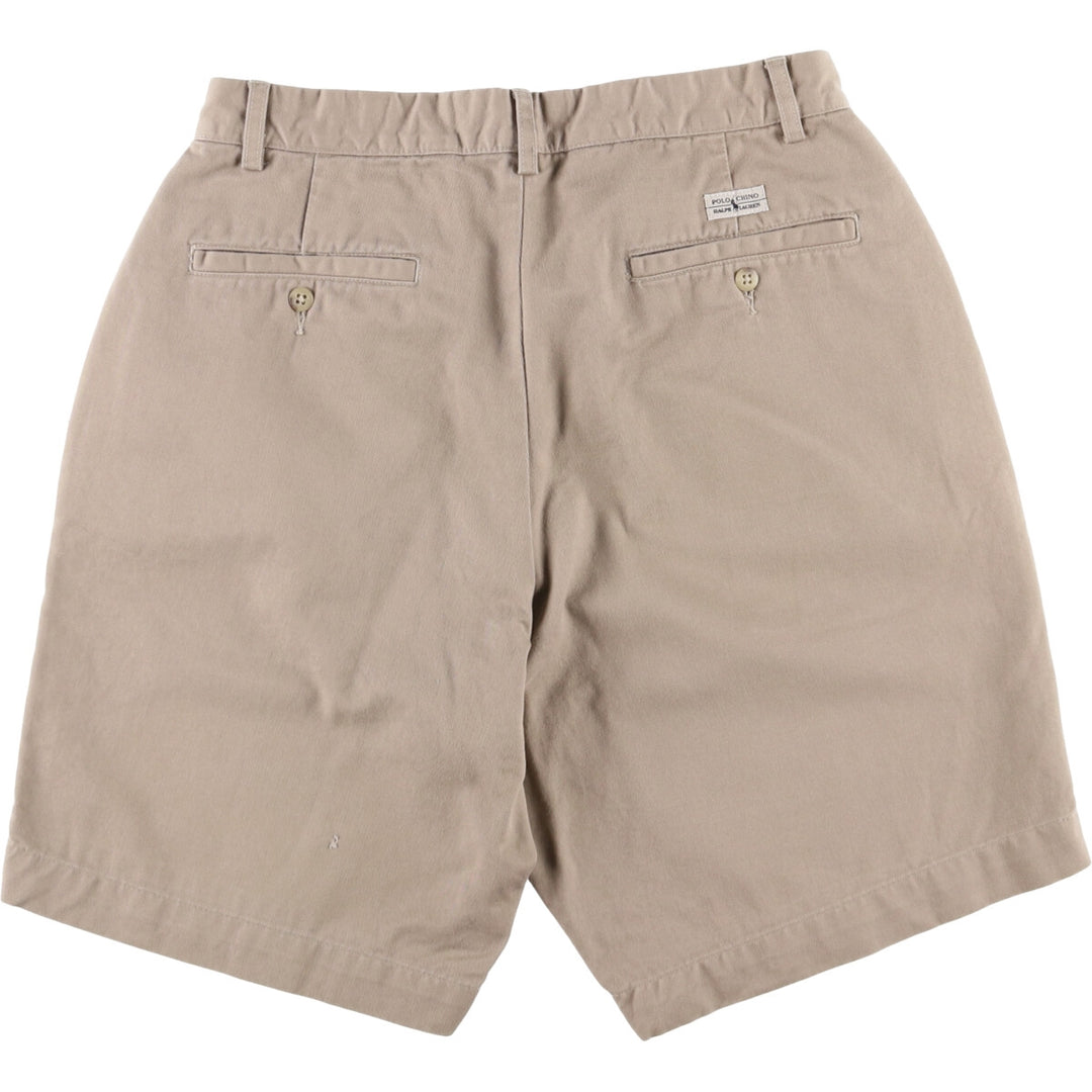 Ralph Lauren POLO by Ralph Lauren WILLIS SHORT Chino Shorts, Men's, Size W30 cotton Beige type Vintage Second Hand