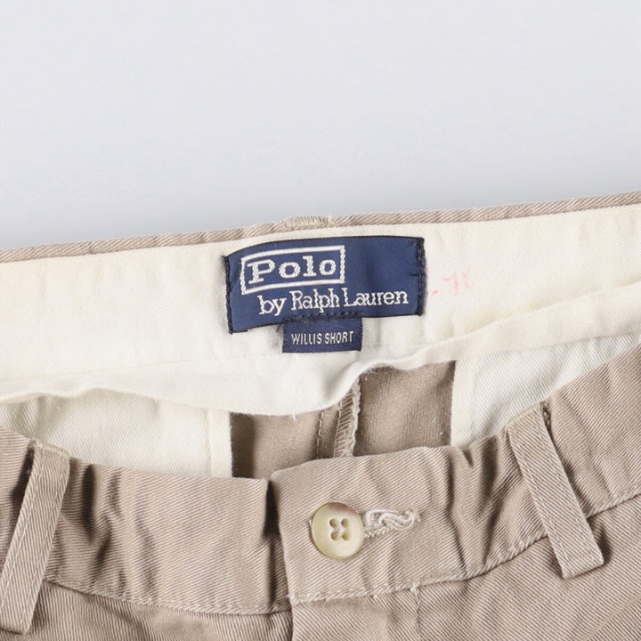 Ralph Lauren POLO by Ralph Lauren WILLIS SHORT Chino Shorts, Men's, Size W30 cotton Beige type Vintage Second Hand