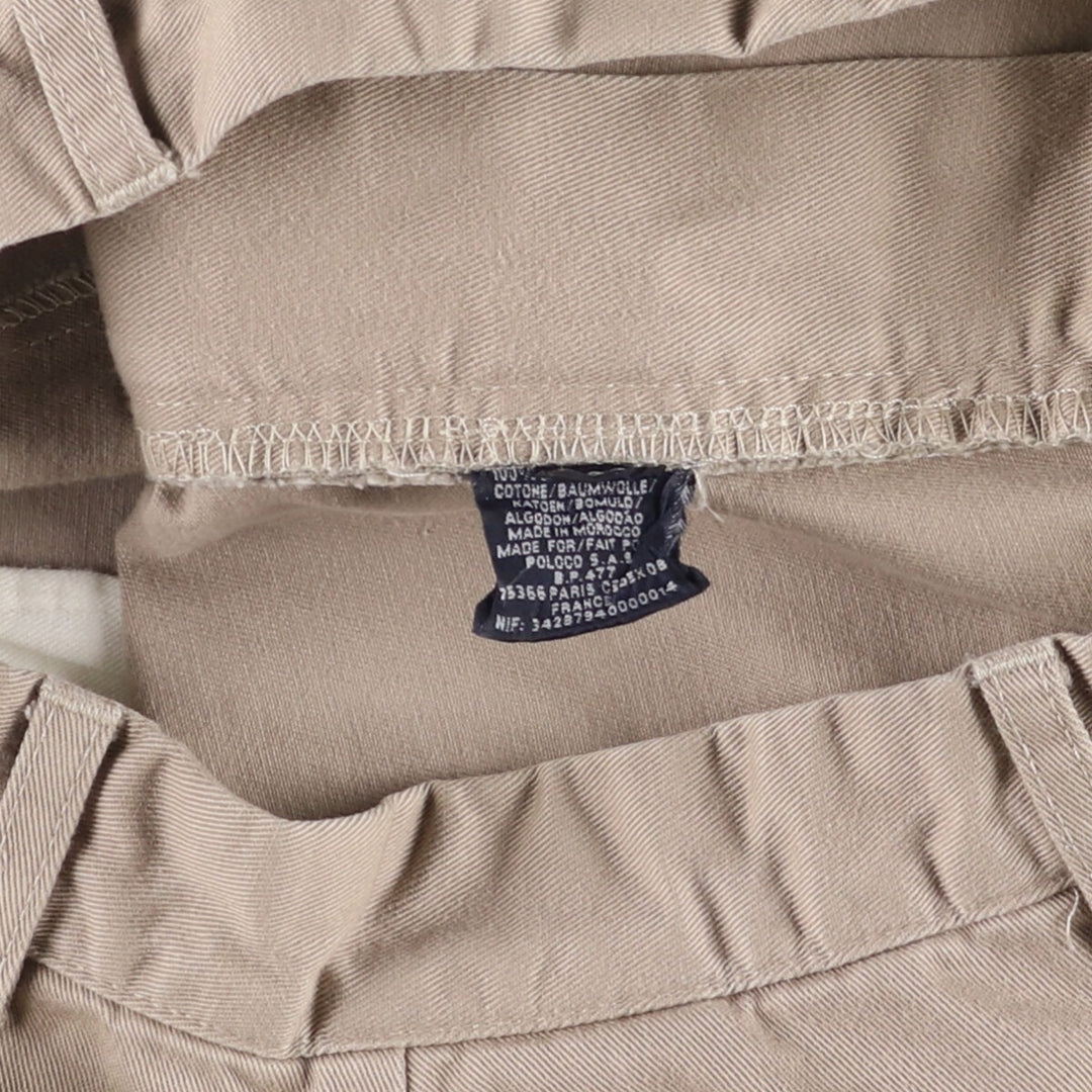 Ralph Lauren POLO by Ralph Lauren WILLIS SHORT Chino Shorts, Men's, Size W30 cotton Beige type Vintage Second Hand
