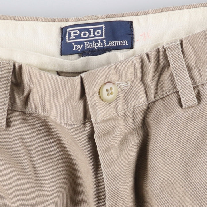 Ralph Lauren POLO by Ralph Lauren WILLIS SHORT Chino Shorts, Men's, Size W30 cotton Beige type Vintage Second Hand
