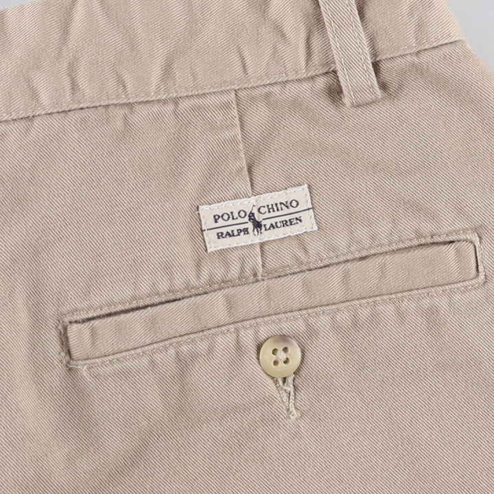 Ralph Lauren POLO by Ralph Lauren WILLIS SHORT Chino Shorts, Men's, Size W30 cotton Beige type Vintage Second Hand