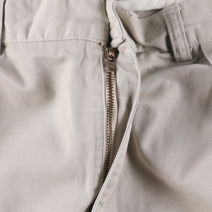 Ralph Lauren POLO by Ralph Lauren ANDREW SHORT Two-pleat chino shorts, short pants, men's size W36 cotton pale white type Vintage Second Hand