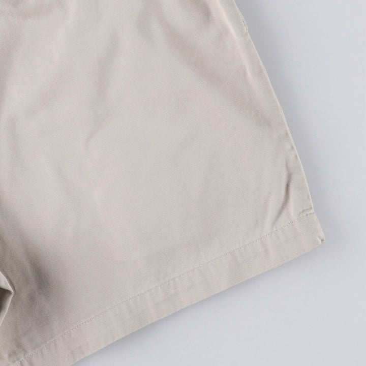 Ralph Lauren POLO by Ralph Lauren ANDREW SHORT Two-pleat chino shorts, short pants, men's size W36 cotton pale white type Vintage Second Hand
