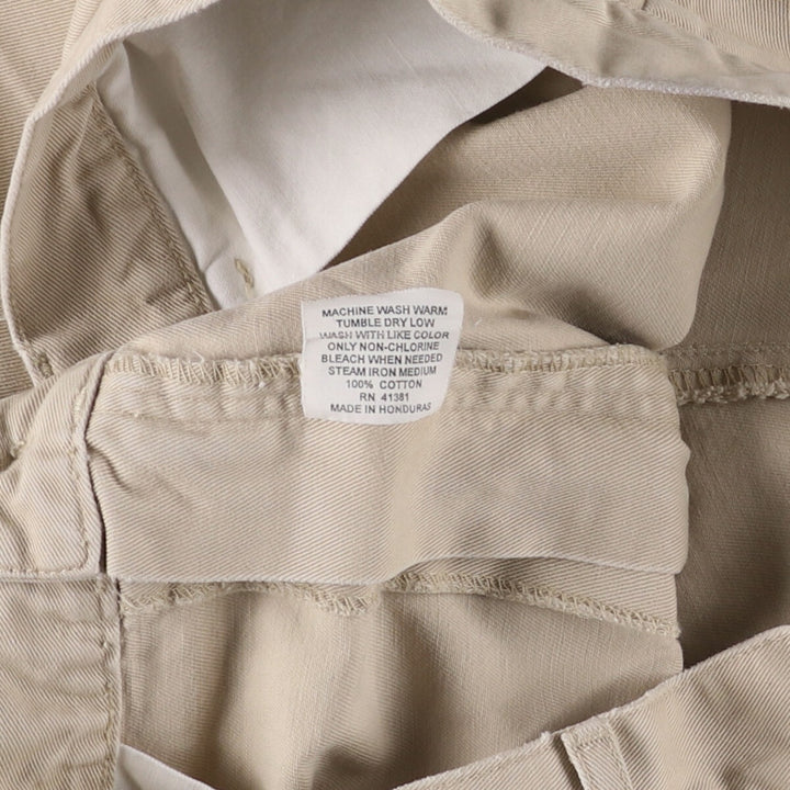 Ralph Lauren POLO by Ralph Lauren Two-pleat Chino Shorts Shorts Men's W35 equivalent cotton Beige type Vintage Second Hand