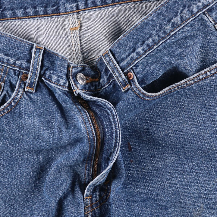 Levi's 550 Relaxed Fit Denim Shorts, Men's, W35 equivalent cotton blue type Vintage Second Hand