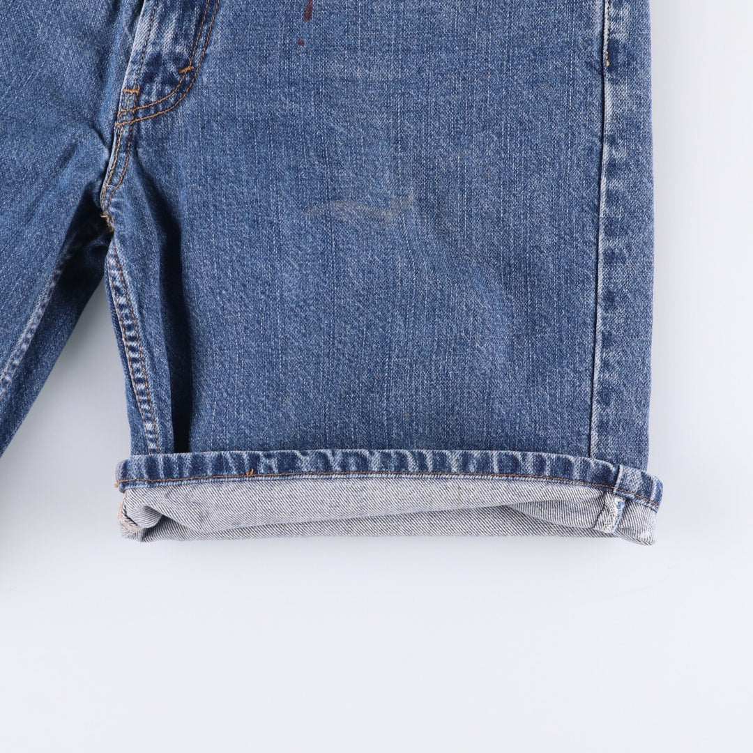 Levi's 550 Relaxed Fit Denim Shorts, Men's, W35 equivalent cotton blue type Vintage Second Hand