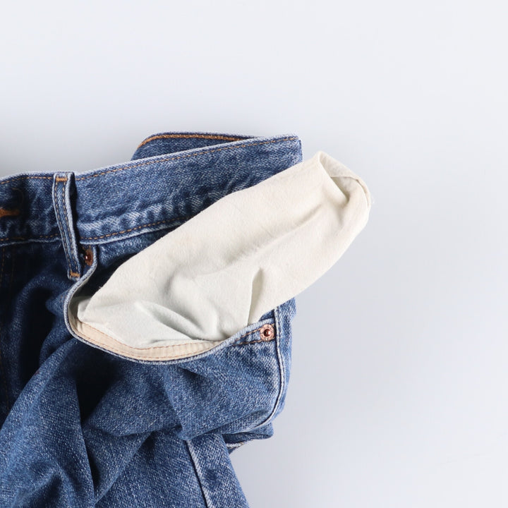 Levi's 550 Relaxed Fit Denim Shorts, Men's, W35 equivalent cotton blue type Vintage Second Hand