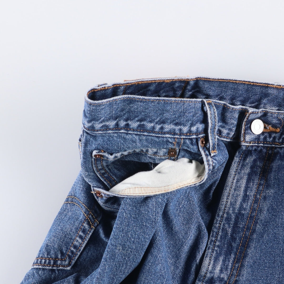 Levi's 550 Relaxed Fit Denim Shorts, Men's, W35 equivalent cotton blue type Vintage Second Hand