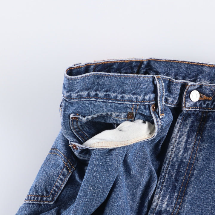 Levi's 550 Relaxed Fit Denim Shorts, Men's, W35 equivalent cotton blue type Vintage Second Hand