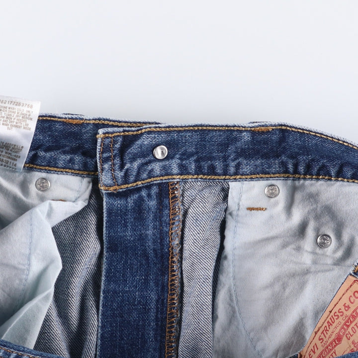 Levi's 550 Relaxed Fit Denim Shorts, Men's Size W34 cotton blue type Vintage Second Hand