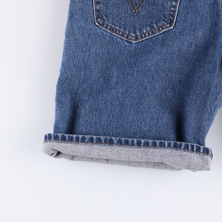 Levi's 550 Relaxed Fit Denim Shorts, Men's Size W34 cotton blue type Vintage Second Hand