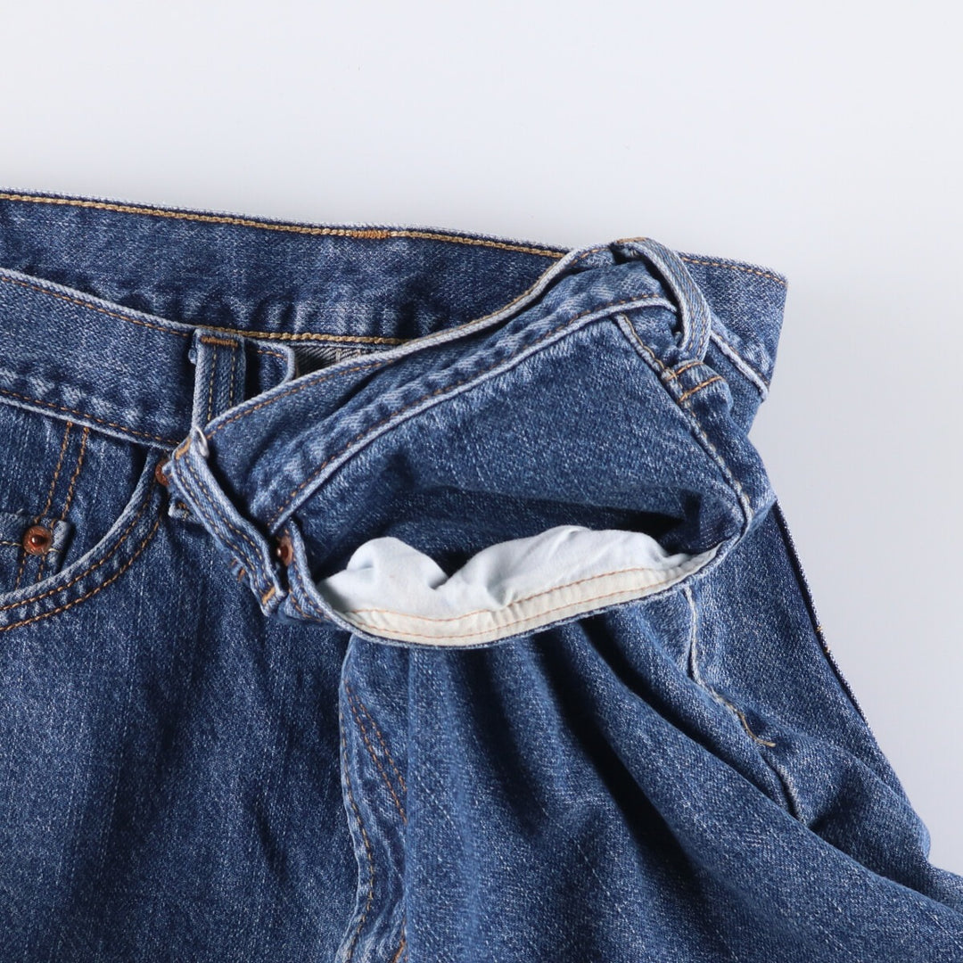 Levi's 550 Relaxed Fit Denim Shorts, Men's Size W34 cotton blue type Vintage Second Hand